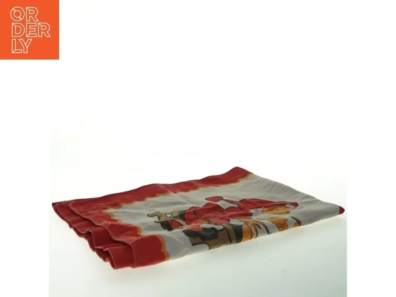 Billede 1 - Juledug med nisser (str. 53 x 75 cm)