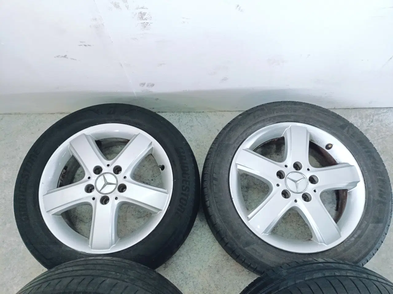 Billede 4 - 5x112 16" ET46 nav 66,6ø Mercedes fælge