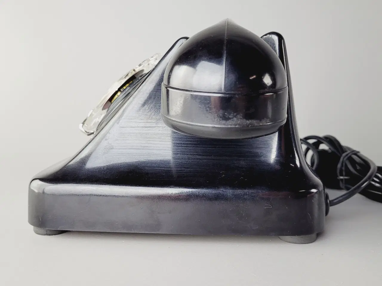 Billede 3 - ⭐️· Klassisk Sort Drejeskivetelefon Kristian Kirk