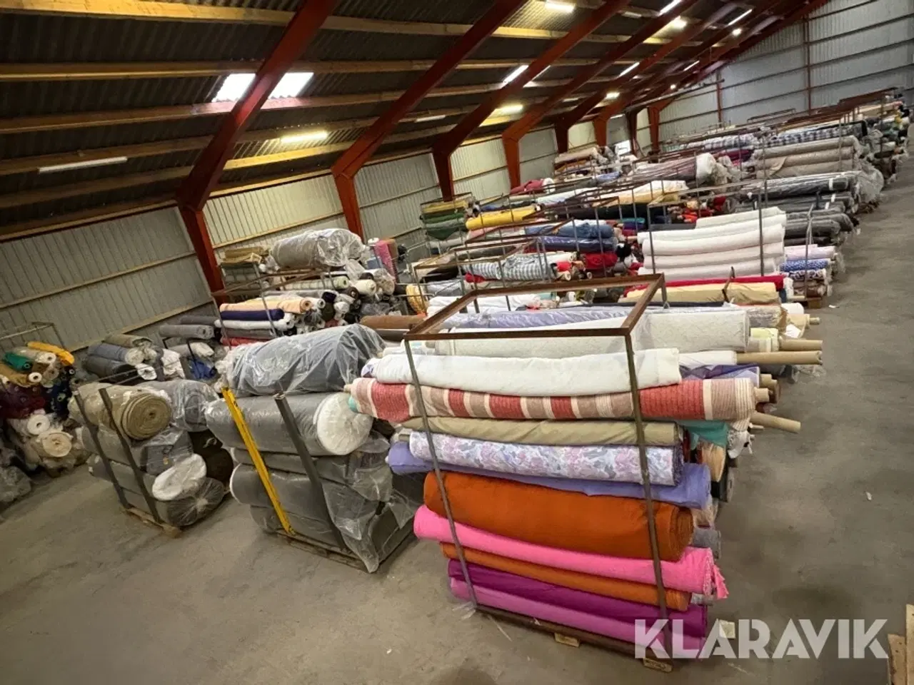 Billede 1 - Stof metervarer 125.000 meter - 2400 ruller