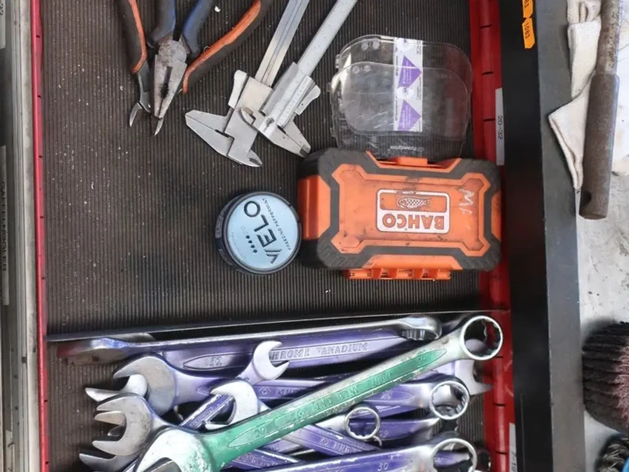 Billede 6 - Værktøjsvogn med div. Værktøj