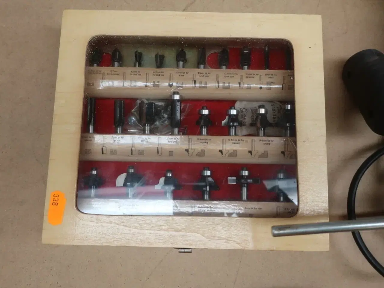 Billede 2 - 6 stk. elværktøj og fræsejern