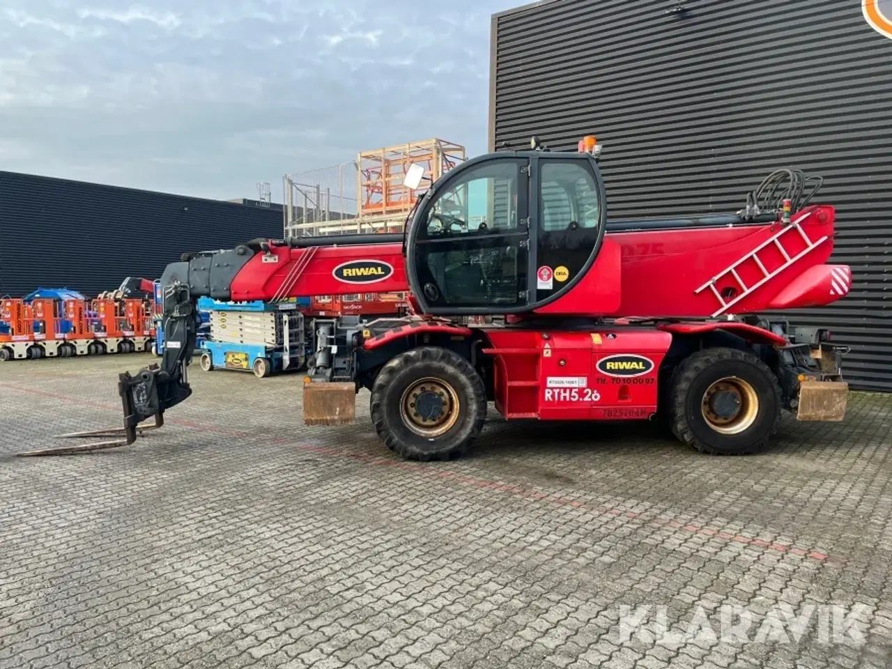 Billede 5 - Rotations Teleskoplæsser Magni RTH5.26 med Kurv og Gafler