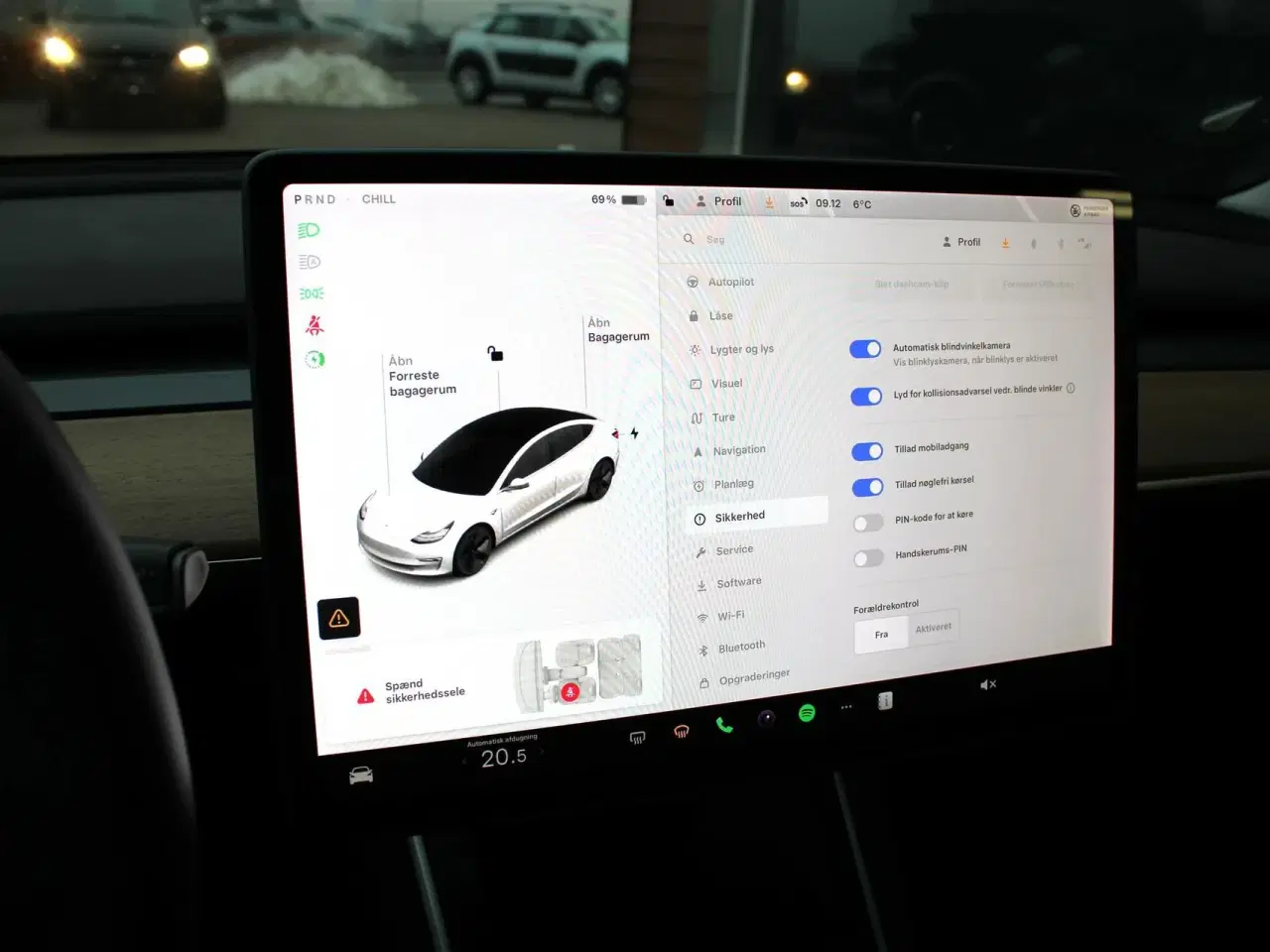 Billede 9 - Tesla Model 3 EL Standard Range Plus 325HK Aut.