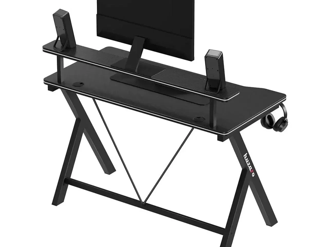 Billede 4 - Gamingbord Huzaro Hero 1.9 – sort