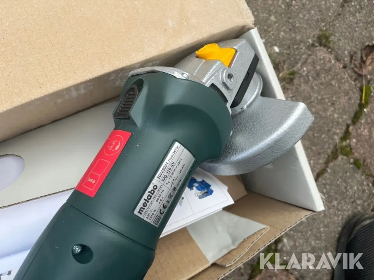 Billede 6 - Vinkelsliber Metabo WQ 125 AV