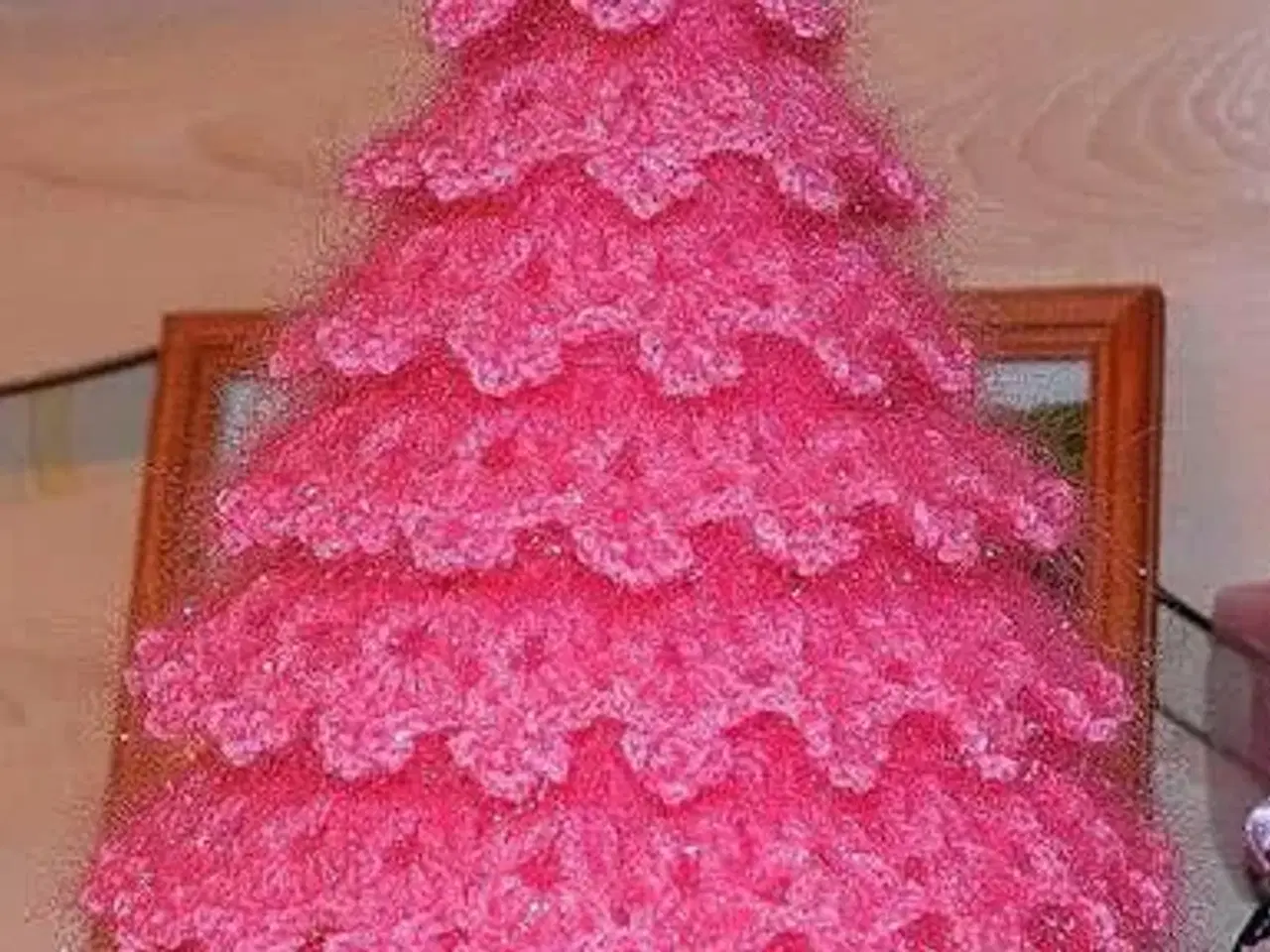 Billede 2 - Juletræ (opskrift + garn)