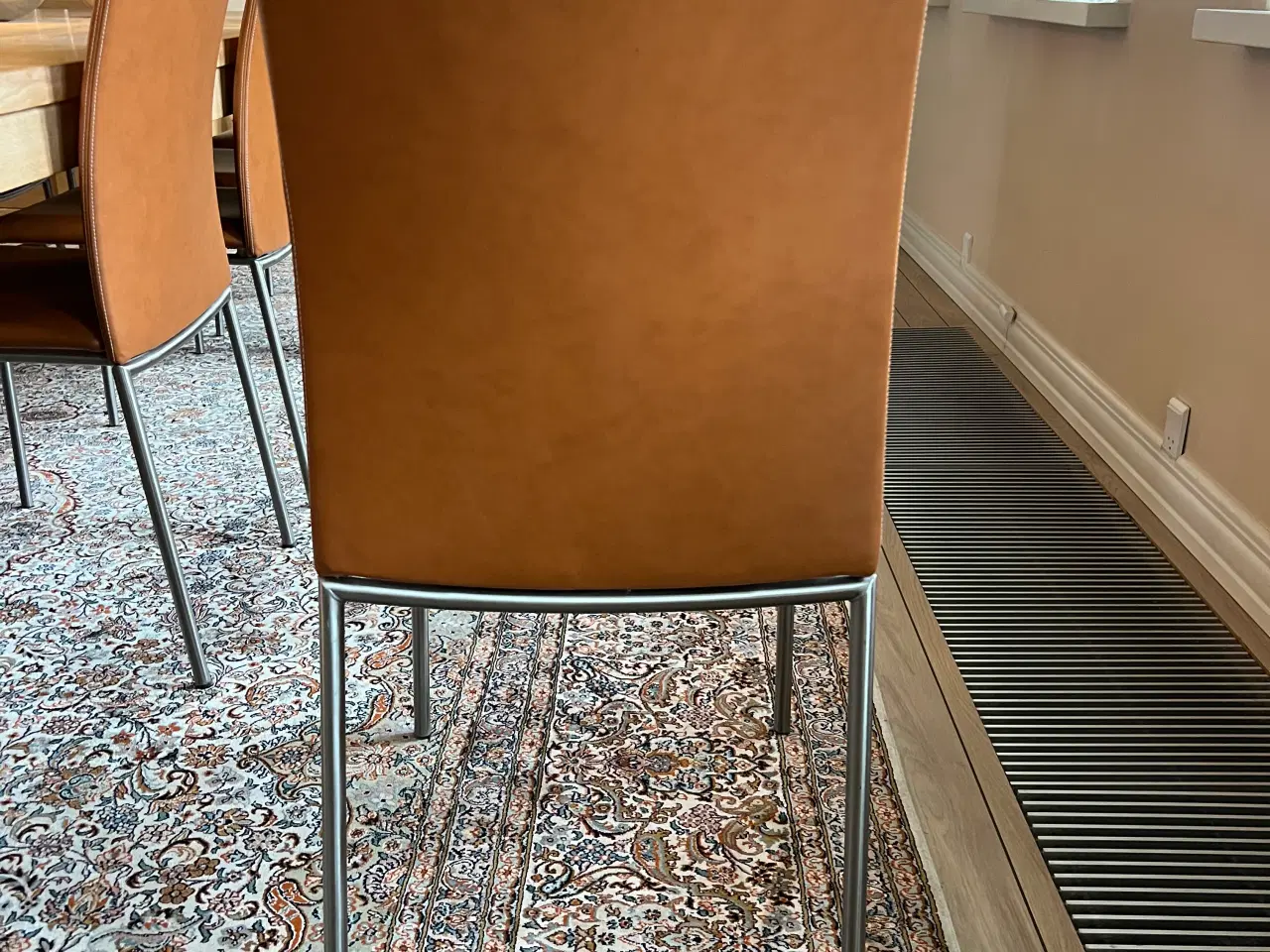 Billede 3 - 12 stk skovby stol sm58 med læder 