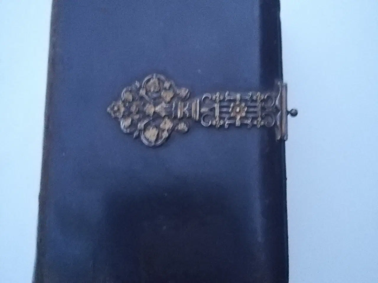 Billede 3 - Antik salmebog med læder 130 år