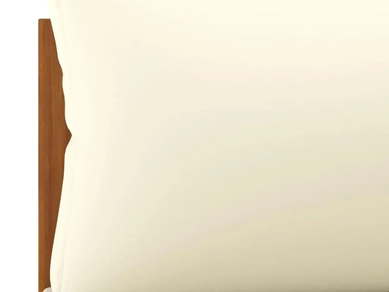 Billede 6 - 2-personers havesofa med cremefarvede hynder massivt akacietræ