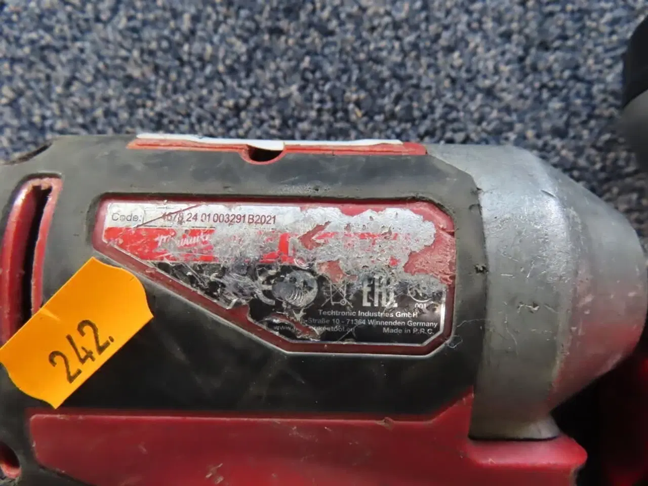Billede 3 - Slagnøgle, lygte og 3 stk. batteri MILWAUKEE M18