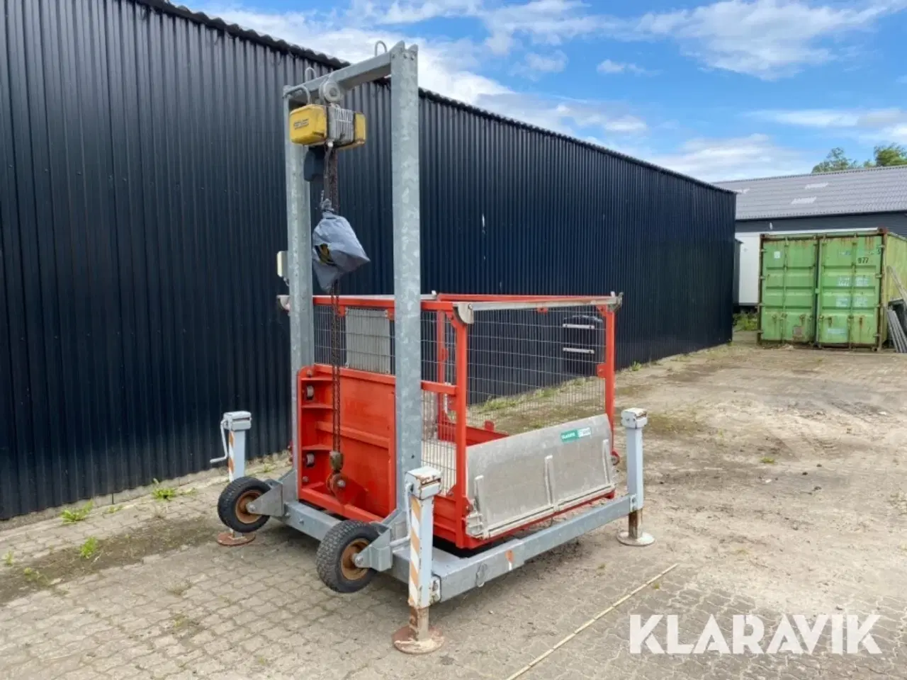 Billede 3 - Arbejdsplatform / Materialehejs Scanclimber® LY500