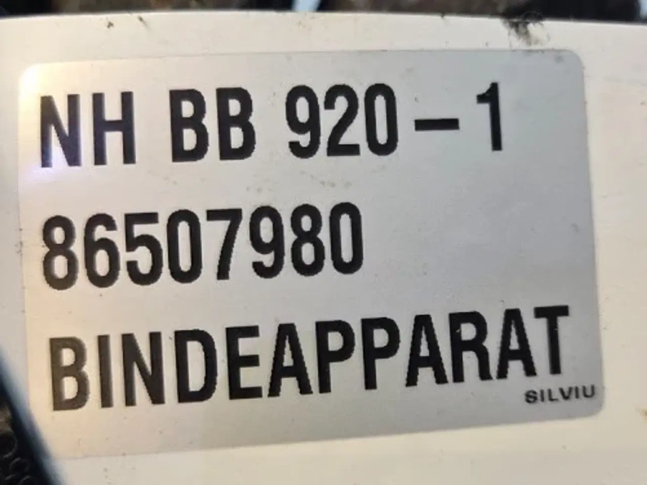 Billede 6 - New Holland BB920 Bindeapparat 86507980