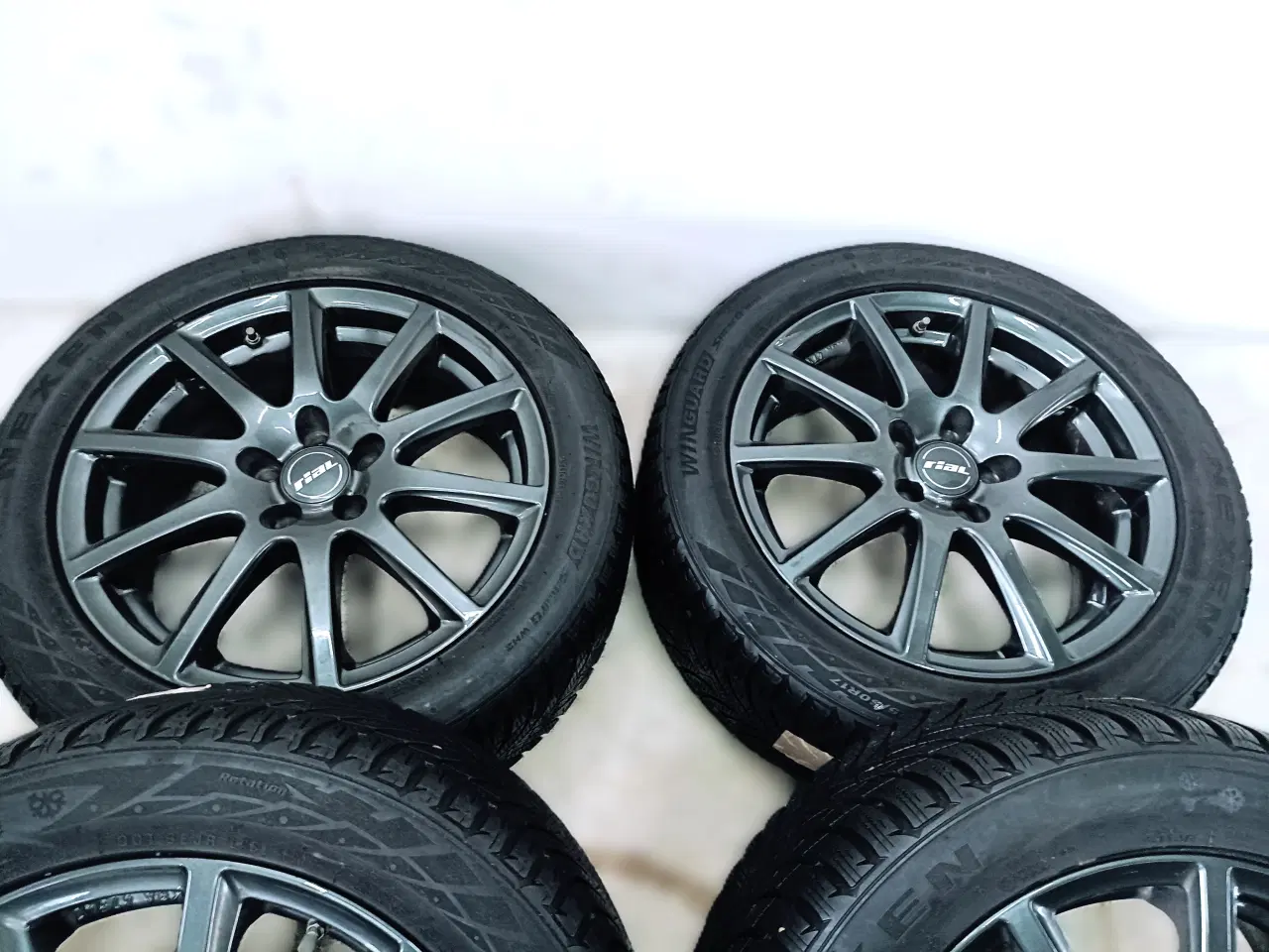 Billede 4 - 5x108 17" ET47 nav 70ø Rial vintersæt inkl.TPMS 