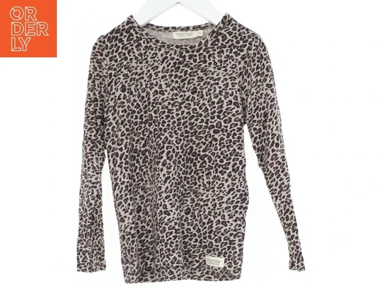 Billede 1 - Langærmet trøje med leopardmønster fra MarMar (str. 104)