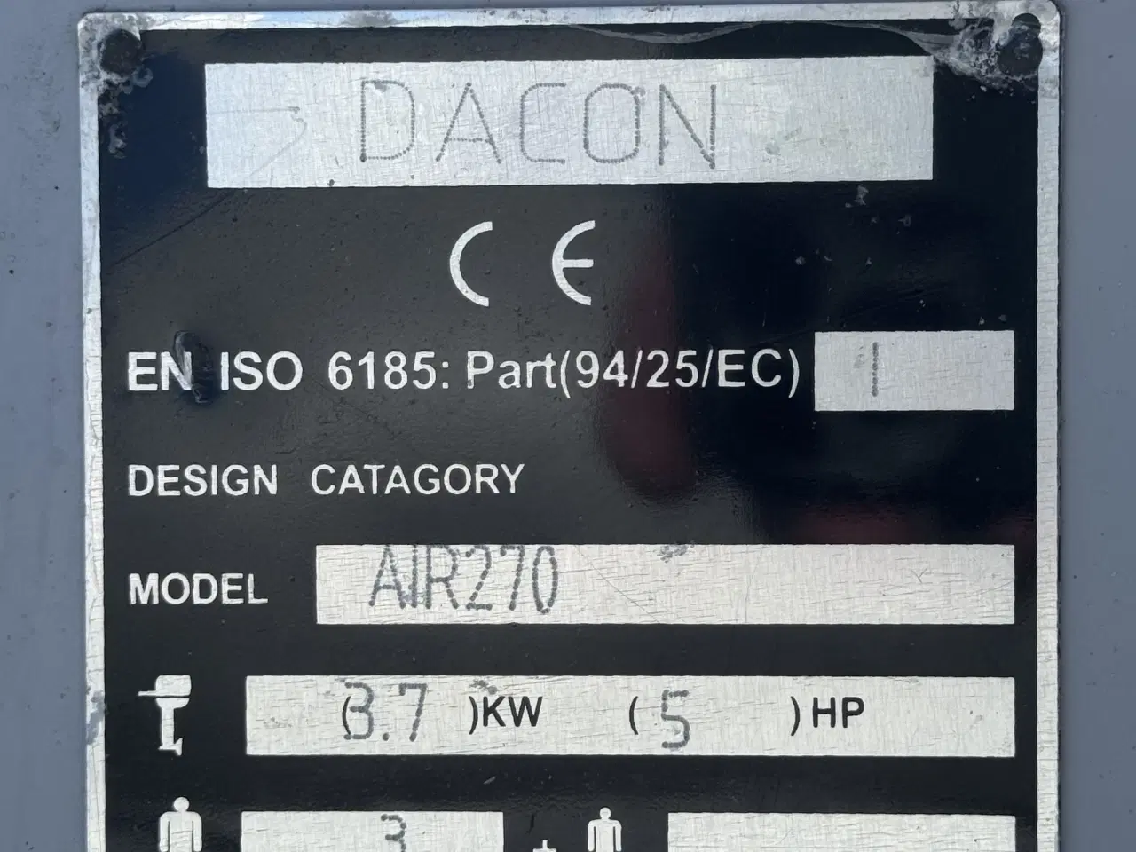 Billede 7 - Gummibåd Dacron 270 incl. alt originalt tilbehør 