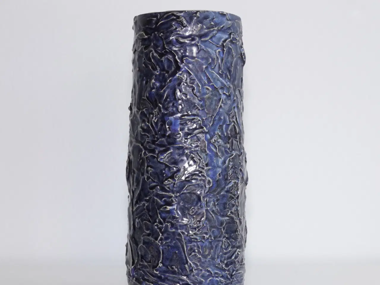 Billede 6 - Keramik vase med fint relief mønster