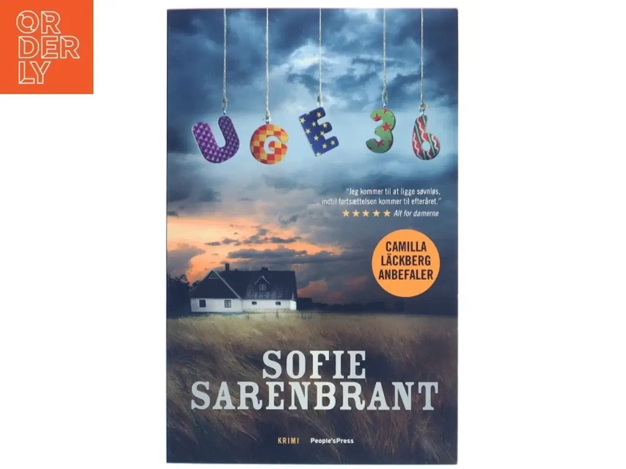 Billede 1 - Uge 36 af Sofie Sarenbrant (Bog)