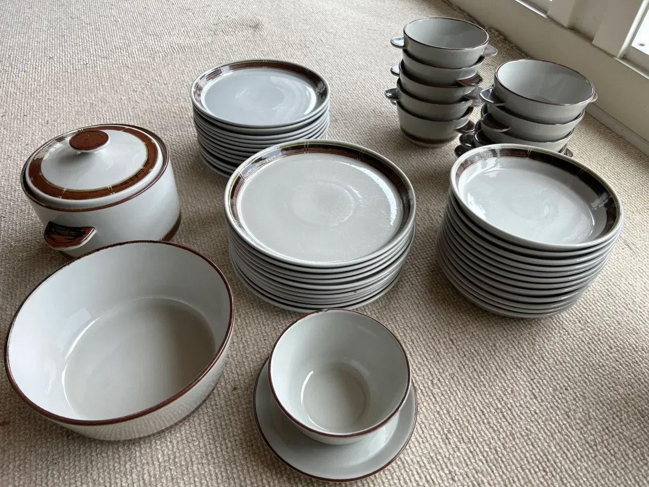 Billede 1 - 🇩🇰 Retro Designklassiker: Stort Sæt Désirée Danm