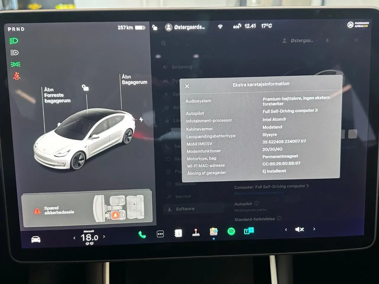 Billede 16 - Tesla Model 3  Standard Range+ RWD