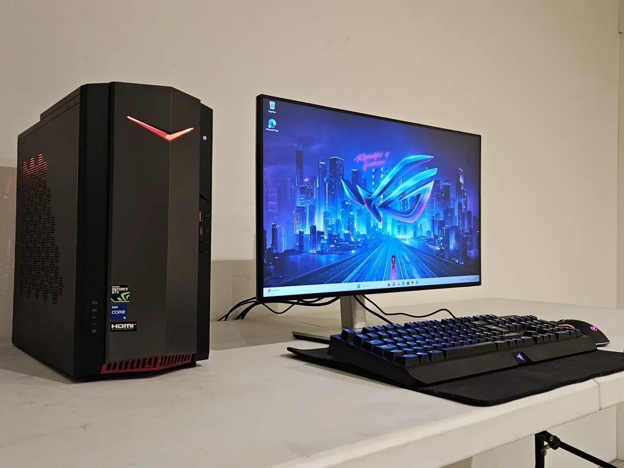 Billede 7 - i5 Nitro Gamer Pc + 24" Skærm