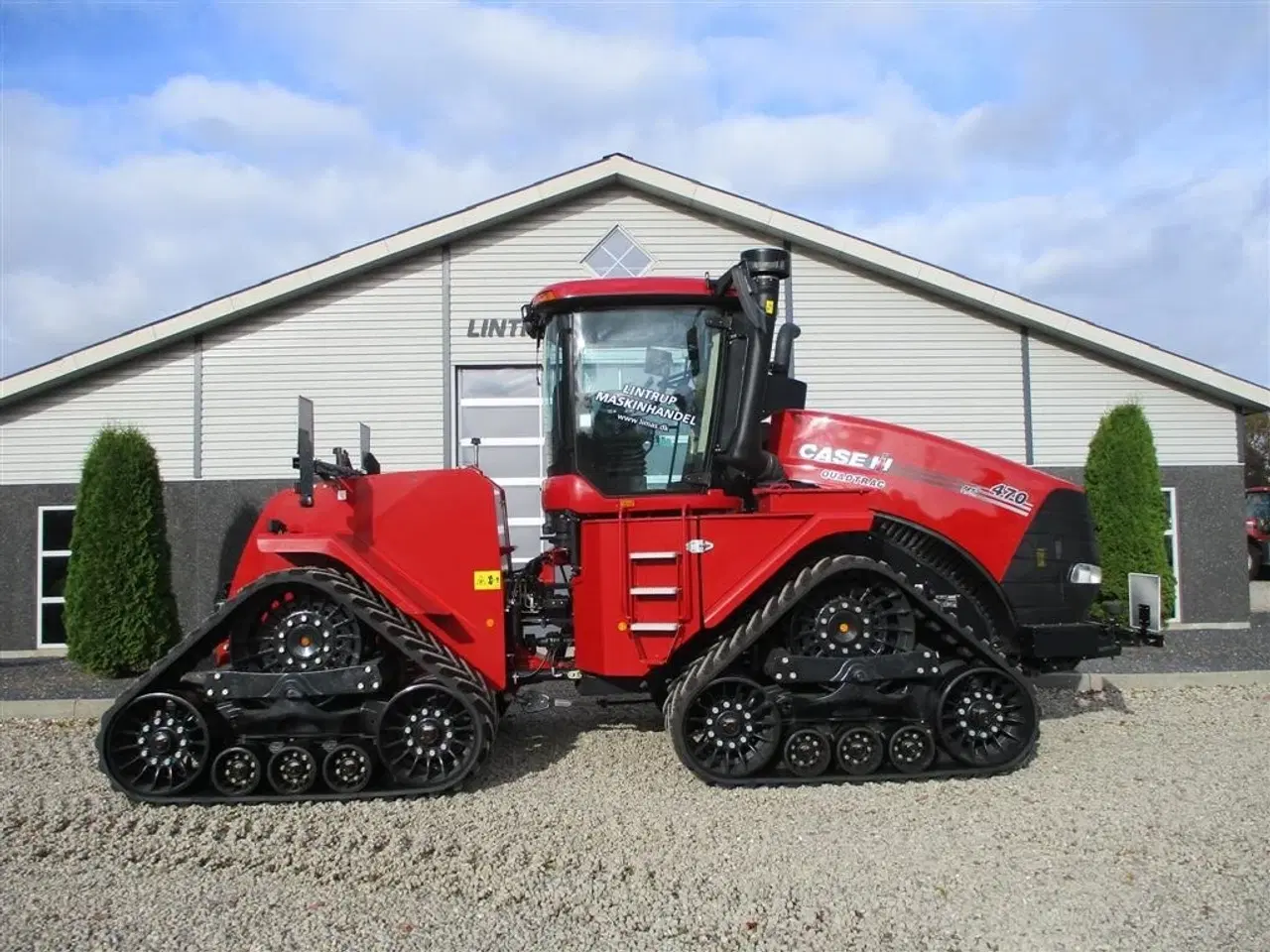 Billede 15 - Case IH Quadtrac 470 med 1000omd PTO & 30tommer / 76cm bånd på. GPS anlæg.