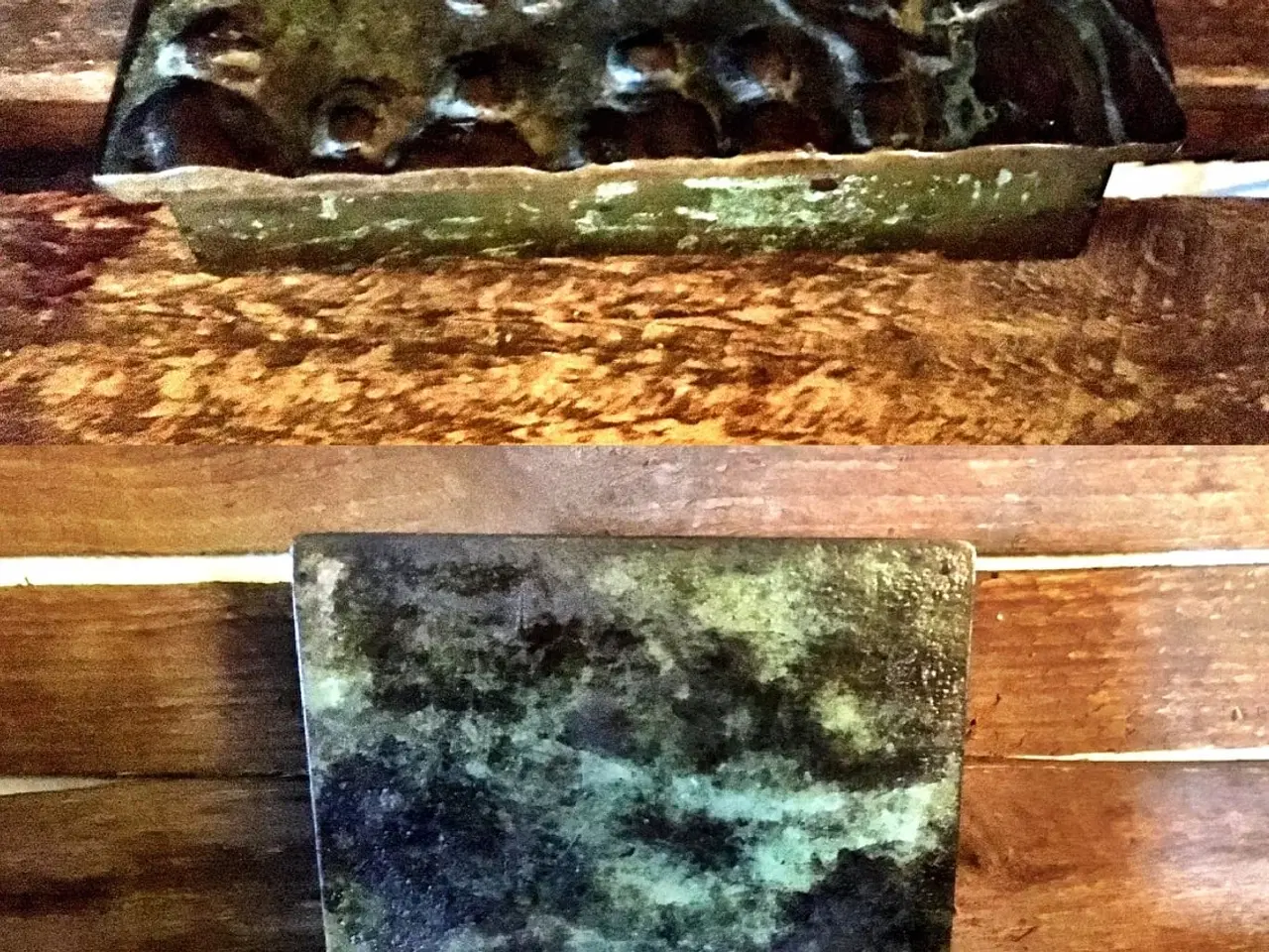 Billede 1 - * Supersmukt skrin - i patineret bronze