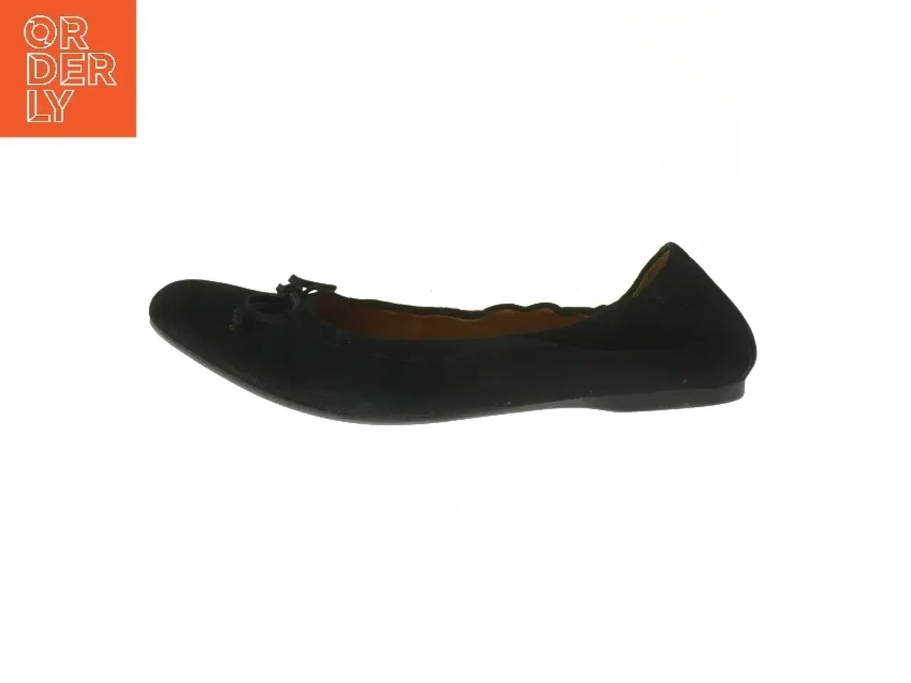 Billede 1 - Sort ballerina sko fra Gabor (str. længde 28,5 cm)