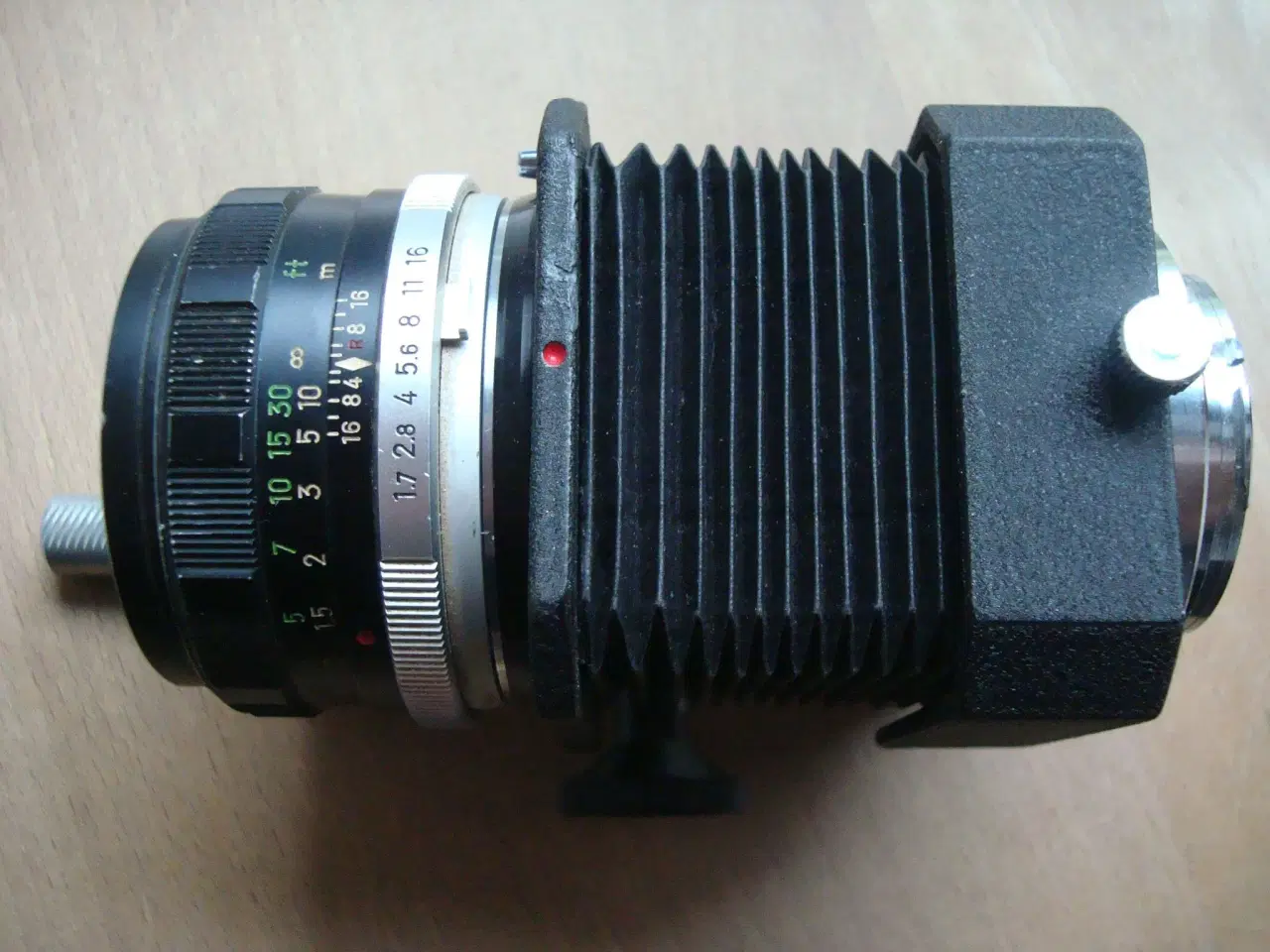 Billede 2 - Minolta bælg med MC 55mm 1:1.7.