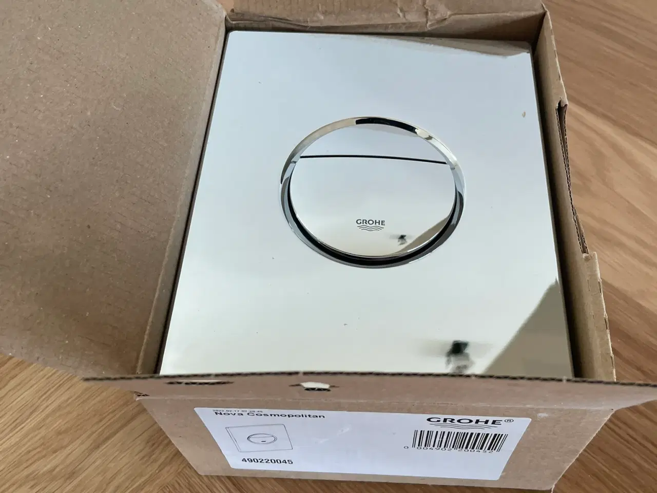 Billede 1 - Grohe Cosmopolitan trykplade - chrome
