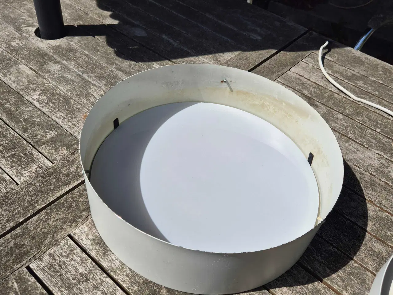 Billede 11 - Hvid rund plafond fra Louis Poulsen 