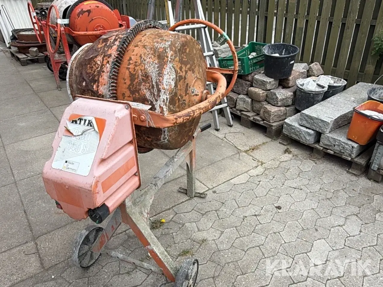 Billede 5 - Betonblander ATIKA Profi 145 S 145 liter