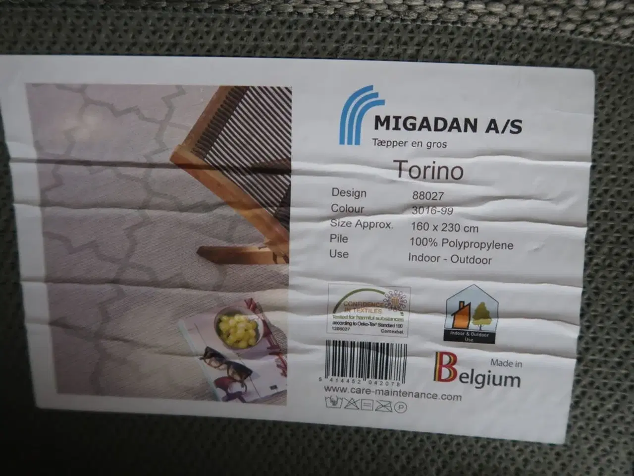 Billede 2 - Gulvtæppe MIGADAN TORINO 86027 3016-99