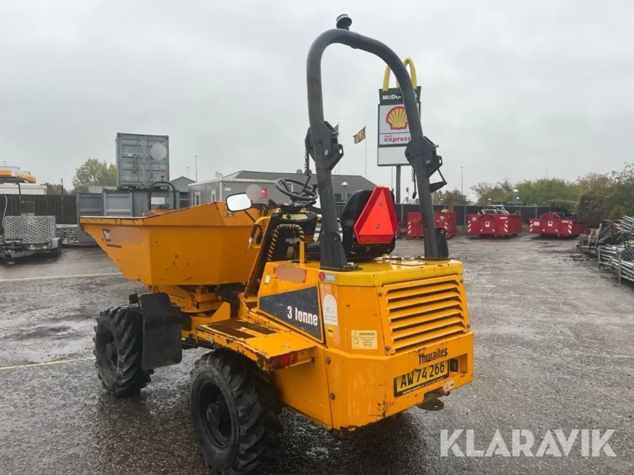 Billede 4 - Dumper Thwaites Mach475 3 Tonne Høj-Tip