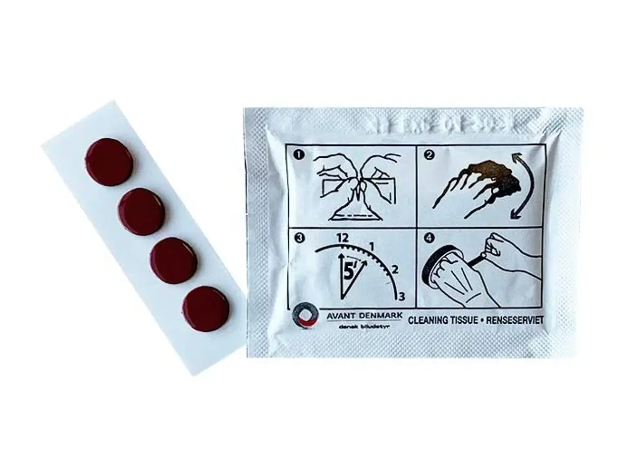 Billede 1 - Klæbepude Parkone 1 og 2 (sort) FS05+FS26