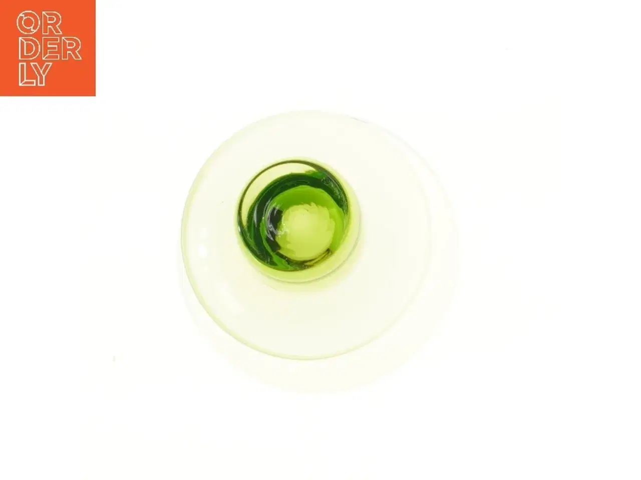 Billede 3 - Glas vase på fod fra Sweden Seda (str. Ø 15x15 cm)