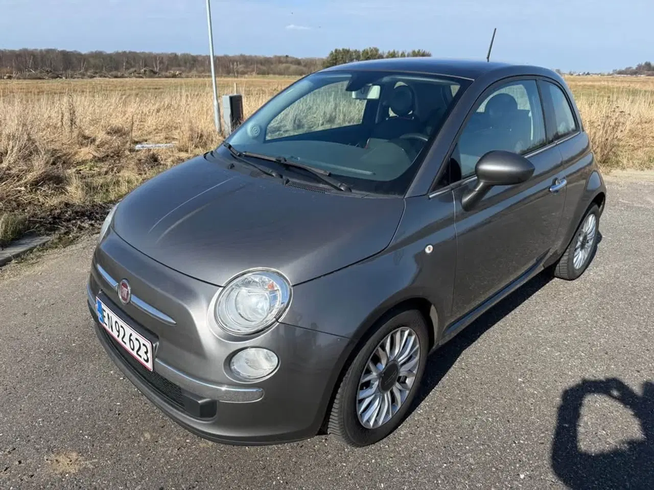 Billede 1 - Super fin Fiat 500 0.9 Twinair med Glastag ☀️🚙