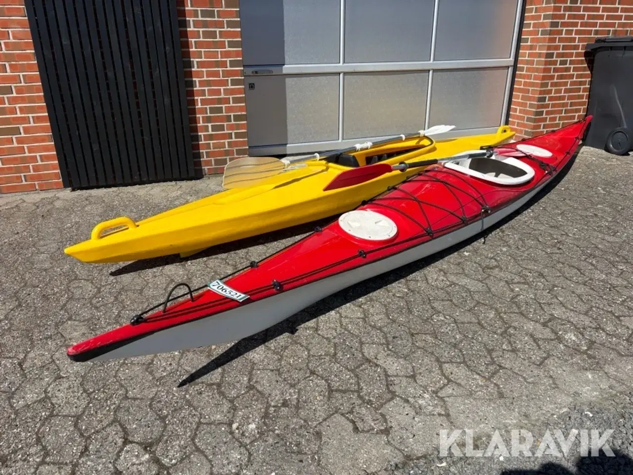 Billede 1 - Kajakker plast og glasfiber - 2 styk