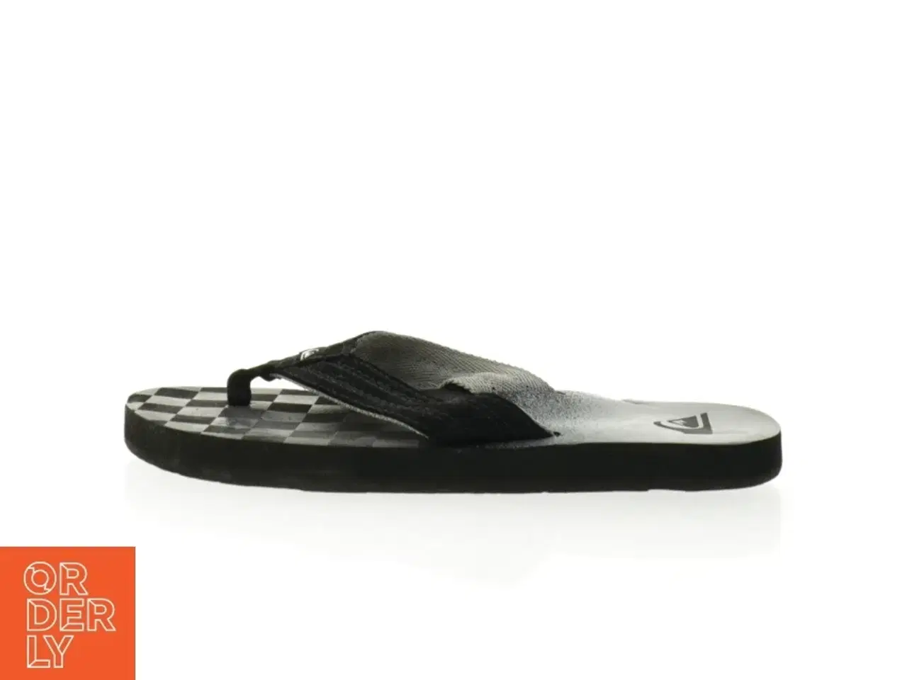 Billede 1 - Sorte klip klapper fra Quiksilver (str. 23,5 cm)