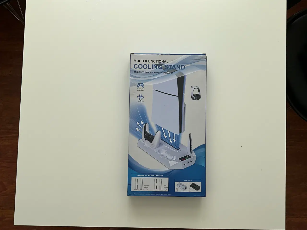 Billede 2 - Hvid PS5 slim kølebeslag Multi-function