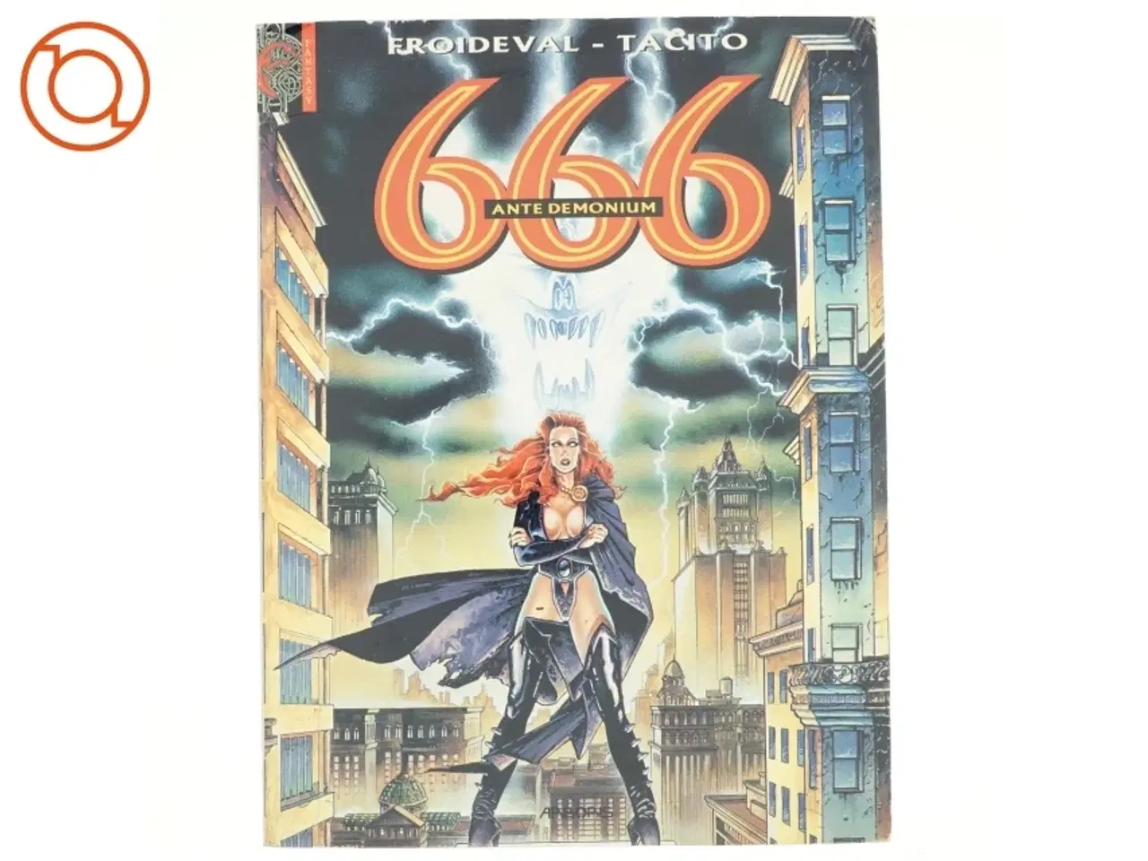 Billede 1 - 666, Ante demonium af F. Marcela Froideval, Tacito (Bog)