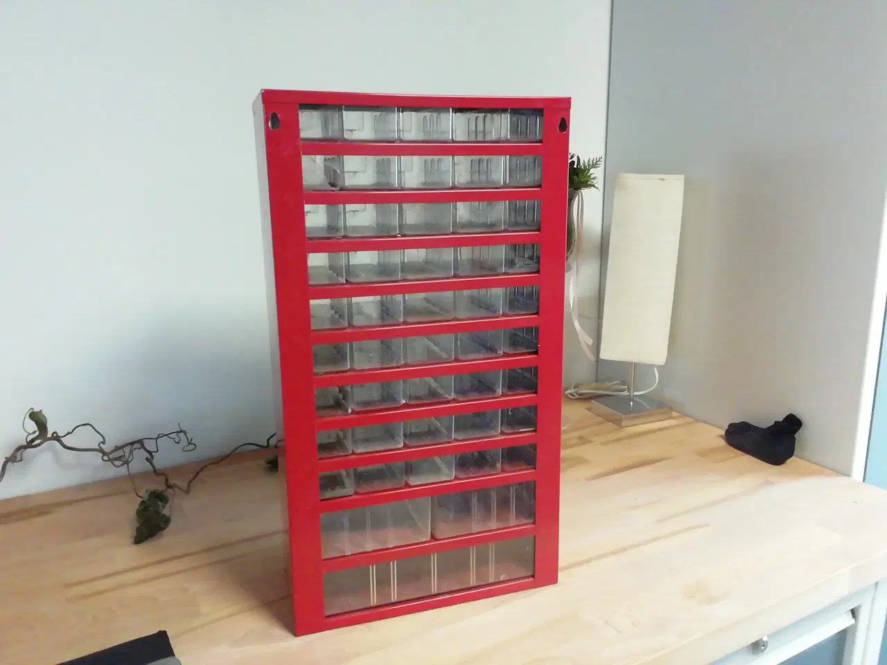 Billede 1 - Skuffereol med 48 skuffer.