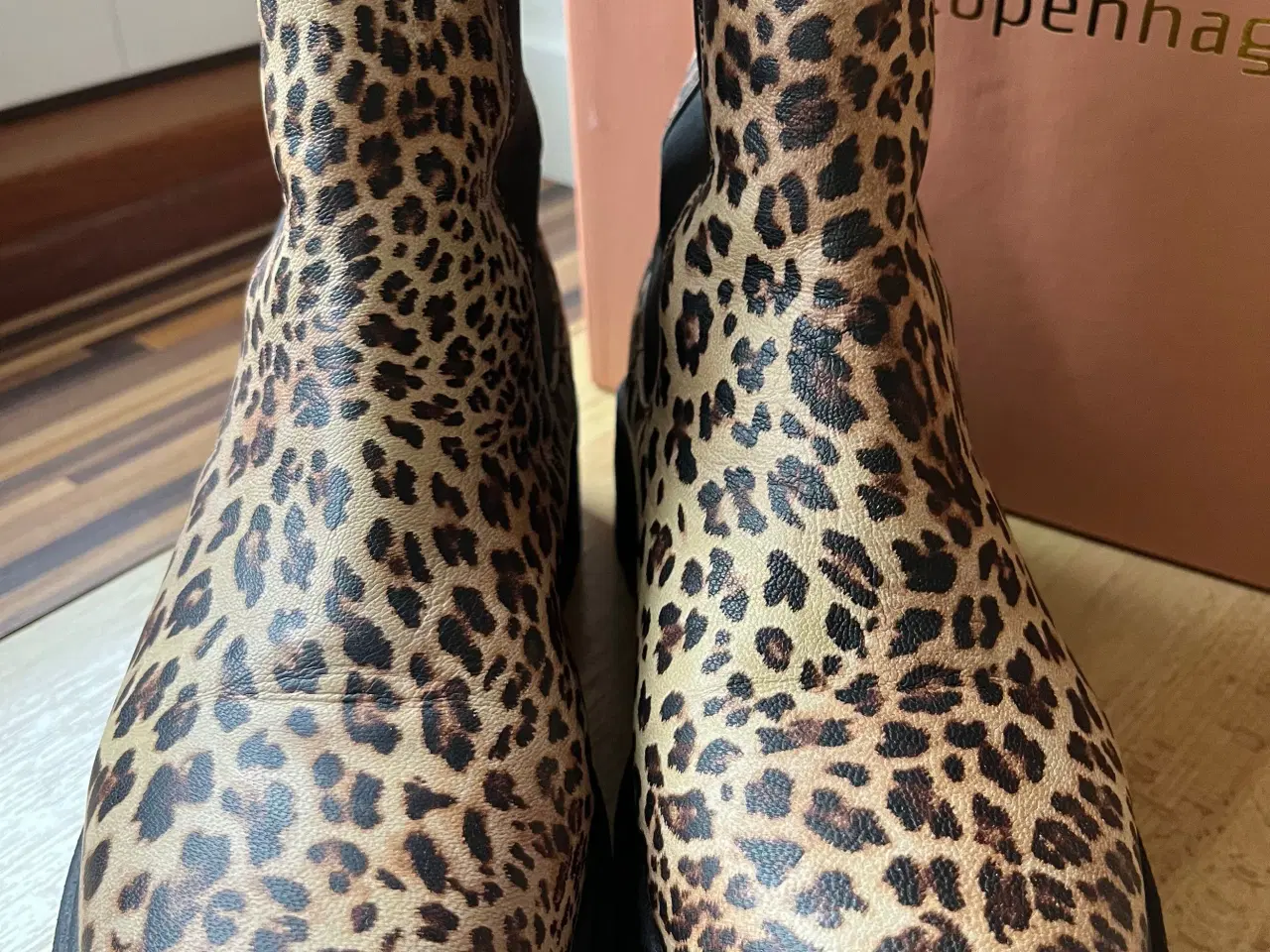 Billede 2 - Støvler, Leopard