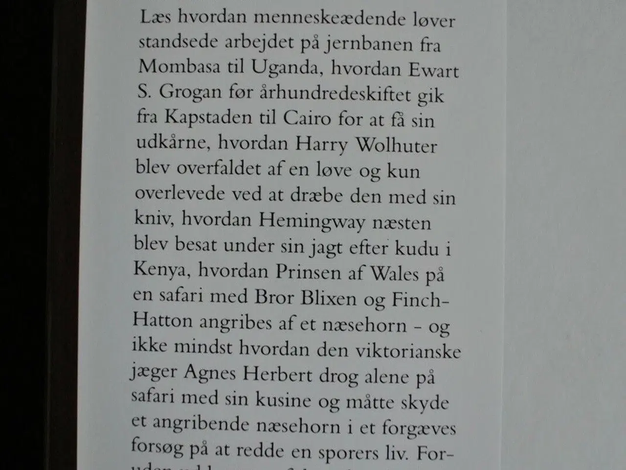 Billede 2 - storvildtjagt i afrika - berømte jægere beretter, 