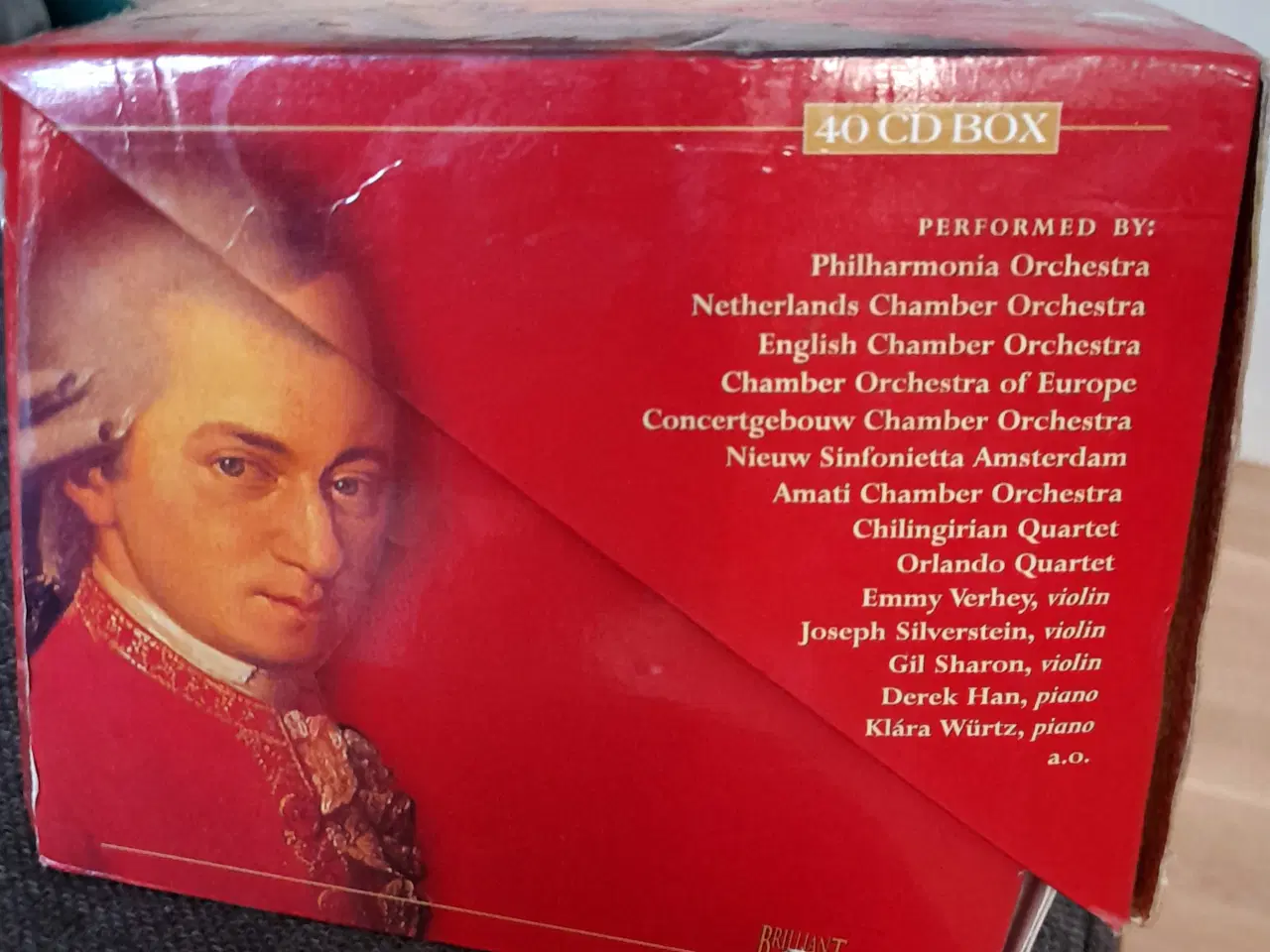 Billede 7 - WOLFGANG AMADEUS MOZART THE MASTERWORKS 40 CD!