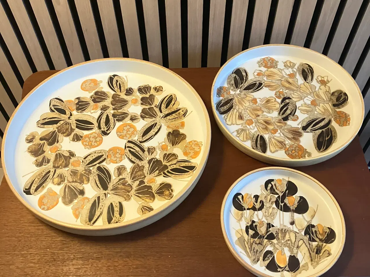 Billede 1 - 3 fajance fade fra Royal Copenhagen