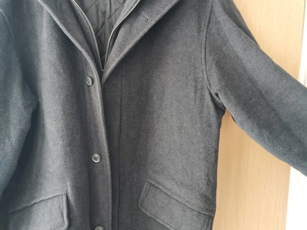 Billede 1 - Herrejakke gråsort - hverdag og fest