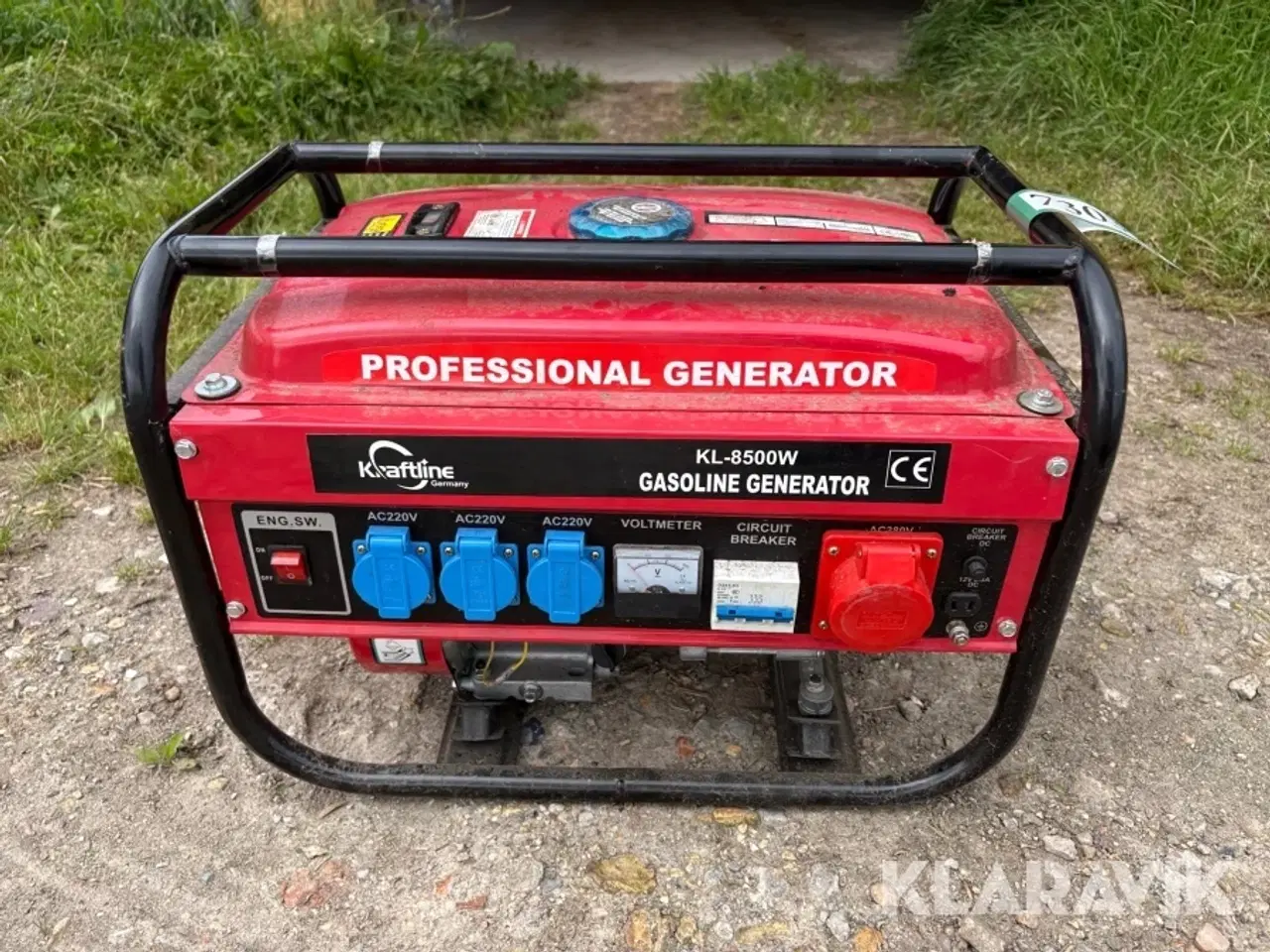 Billede 6 - Generator Kraftline KL-8500W