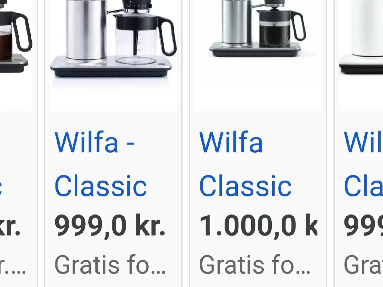 Billede 5 - Wilfa Kaffemaskine 