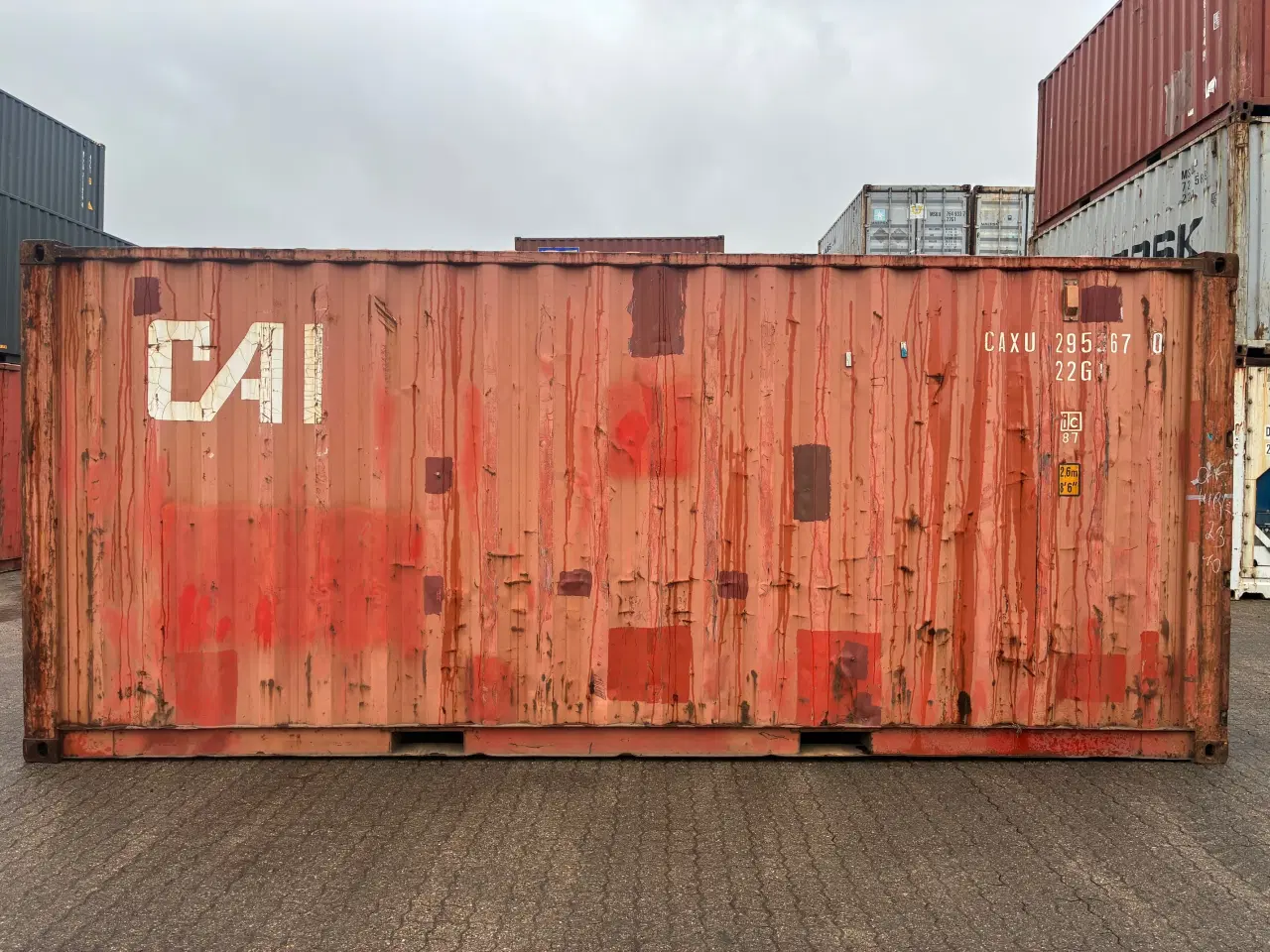 Billede 5 - 20 fods Container- ID: CAXU 295367-0